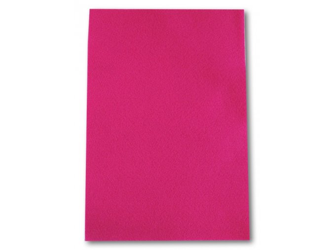 Dekorační filc/plst - 20 x 30 cm - růžový