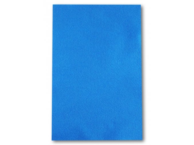 Dekorační filc 20x30 cm - královsky modrá