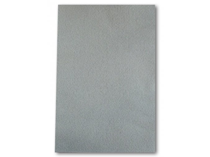 Dekorační filc/plst - 20 x 30 cm - světle šedý