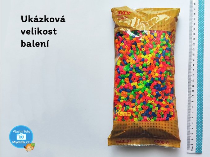 zažehlovací HAMA korálky H205-51, neonový mix