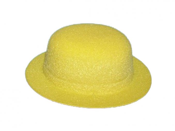 BD Tova V000263 -  klobouček plastový dekorační žlutý