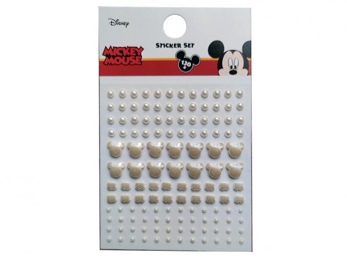 W02992 Mickey Mouse - samolepicí perličky