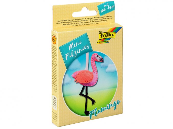 Folia 52909 - Mini filcový set - Plameňák