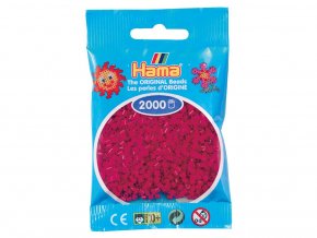 Hama 501-29 - zažehlovací korálky Mini - vínové, 2 000 ks