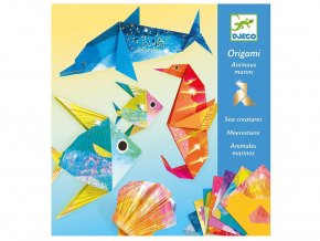 Djeco 08755 - Origami skládačka Pod mořem