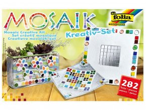 Folia 575720 - Mozaikové kamínky - kreativní sada, 282 dílů 