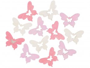 Anděl Přerov 4185 - Motýl dřevěný 4 cm, 12 ks