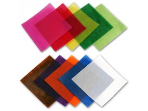 Folia  825/1515 Origami papír transparentní 42 g/m2 - 15 x 15 cm, 500 archů v 10-ti barvách