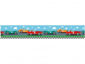 Ursus 5909/22 - Washi Tape - dekorační lepicí páska - Závodní auta