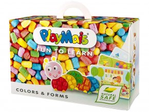 PlayMais 160063 - Stavebnice Barvy a Tvary - Fun to learn