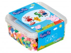 HAMA MAXI 8750 - zažehlovací korálky - sada Peppa Pig