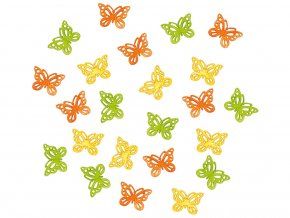 Anděl Přerov 3904 - Motýl dřevěný 2 cm, 24 ks