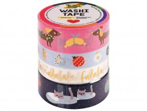 Folia 26450 - Dekorační páska washi tape - motiv Falala