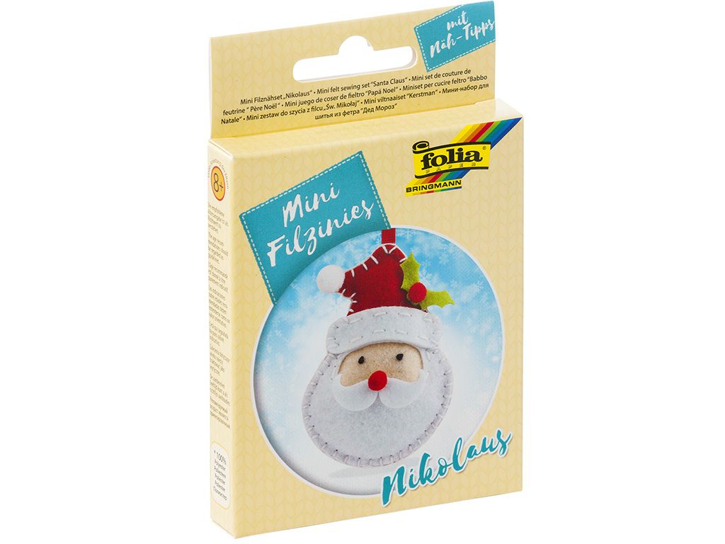 Folia - Max Bringmann Filcová mini sada - SANTA CLAUS