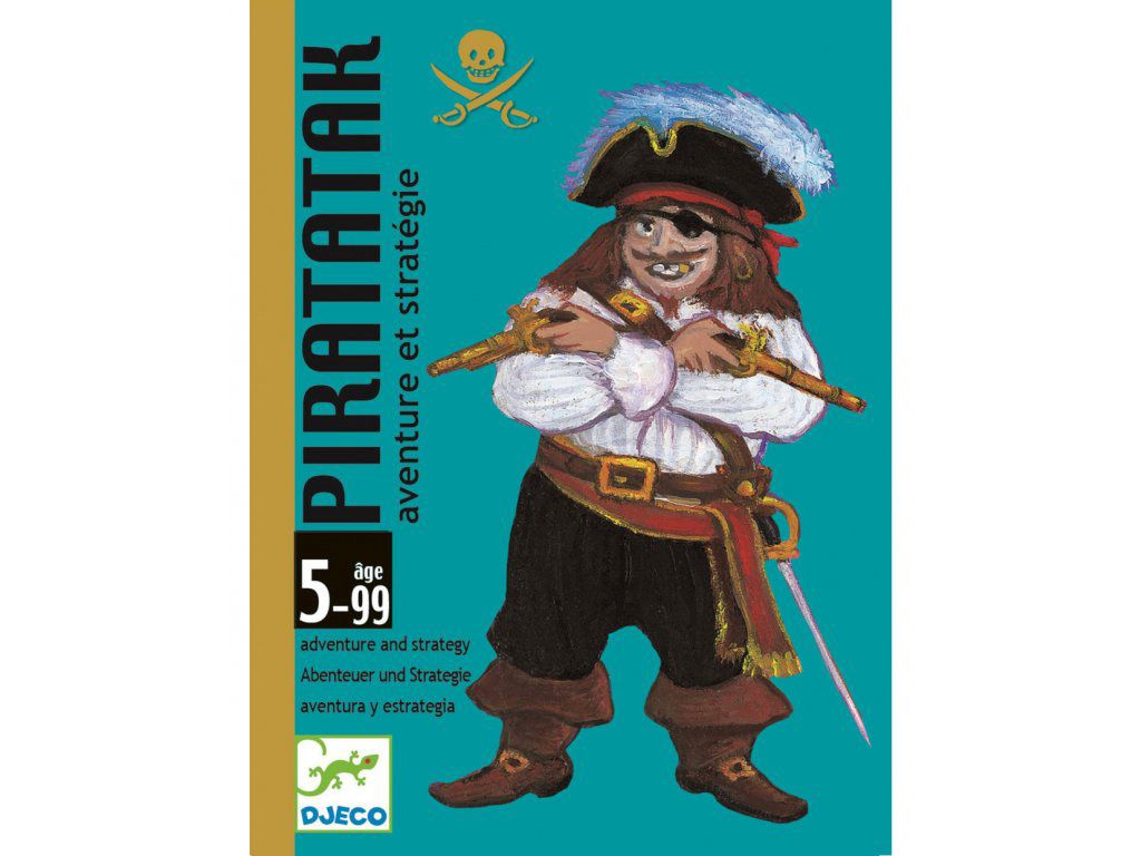 Djeco Karetní hra ÚTOK PIRÁTŮ - Piratatak