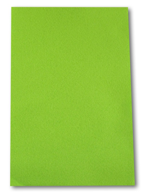 Folia - Dekorační filc/plst - 20 x 30 cm - světle zelený
