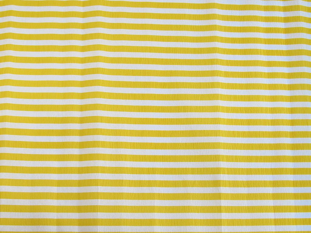 Koh-i-noor Krepový papír pruhovaný - 9755/68 - bílo-žlutý