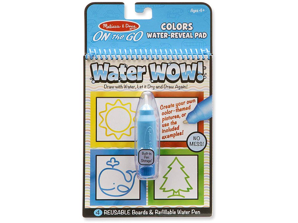 Melissa & Doug Water WOW - Kouzlení vodou - BARVY A TVARY