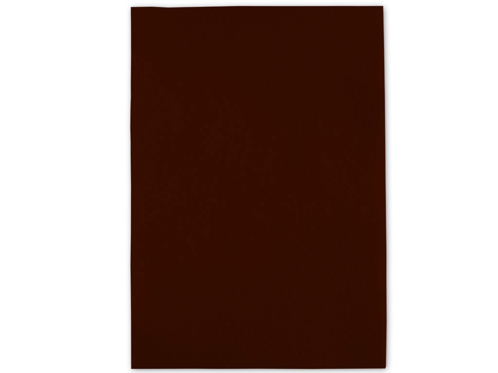 Folia - Max Bringmann Dekorační filc/plst Folia - 20 x 30 cm - 1 list - čokoládový hnědý
