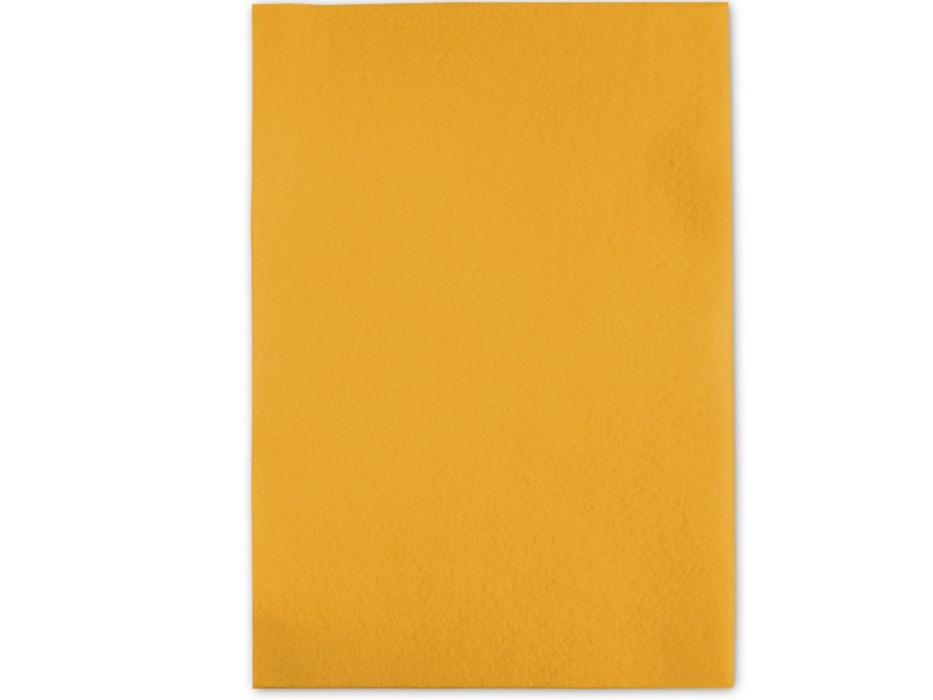 Folia - Max Bringmann Dekorační filc/plst Folia - 20 x 30 cm - 1 list - banánově žlutá