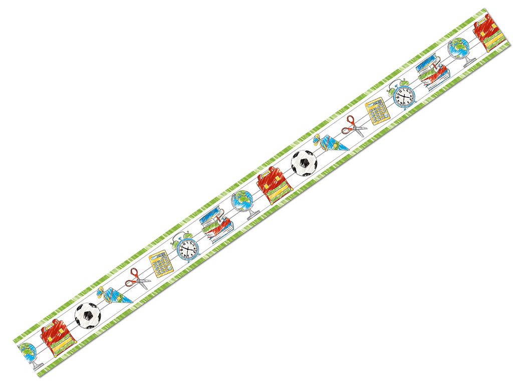 URSUS Washi Tape - dekorační lepicí páska - ŠKOLA