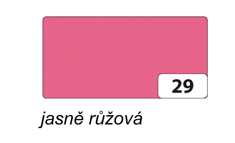 Folia - Max Bringmann Barevný papír - jednotlivé barvy - 130 g/m2, A4 Barva: jasně růžová