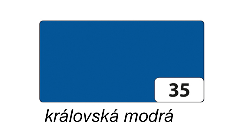 Folia - Max Bringmann Barevný papír - jednotlivé barvy - 130 g/m2, A4 Barva: královsky modrá