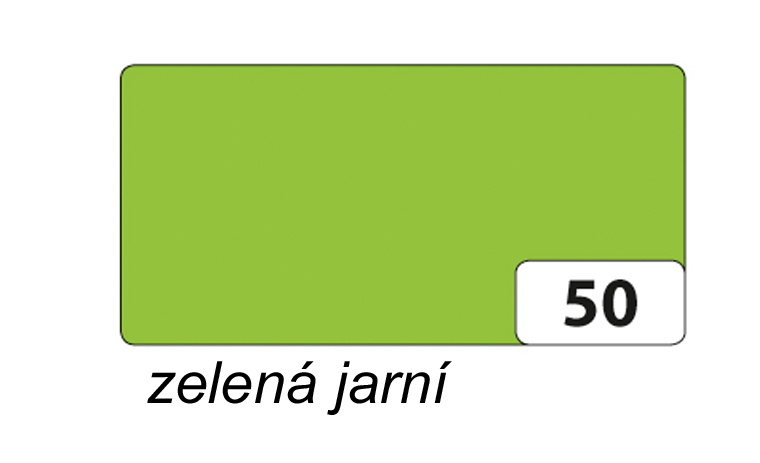 Folia - Max Bringmann Barevný papír - jednotlivé barvy - 130 g/m2, A4 Barva: jarní zelená