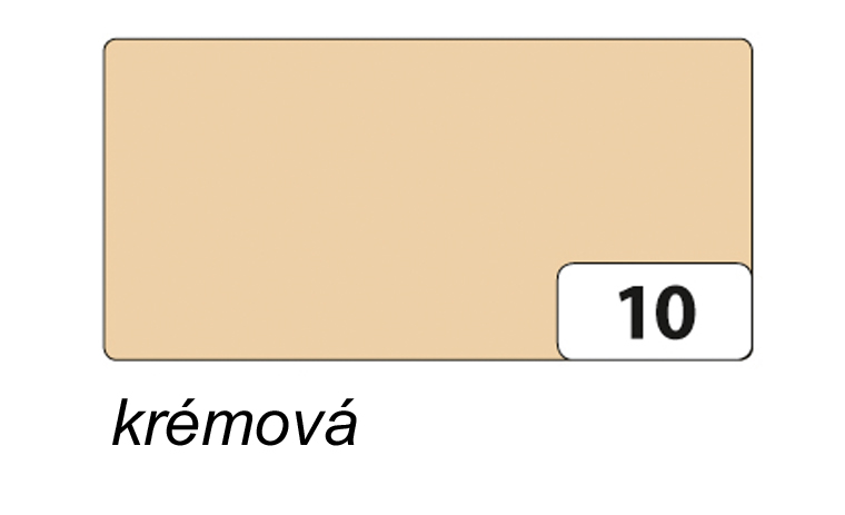 Folia - Max Bringmann Barevný papír - jednotlivé barvy - 130 g/m2, A4 Barva: krémová