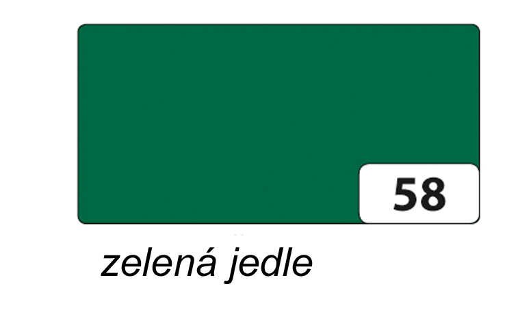 Folia - Max Bringmann Barevný papír - jednotlivé barvy - 220 g/m2, A4 Barva: zelená jedle