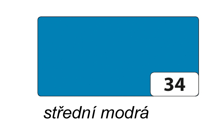 Folia - Max Bringmann Barevný papír - jednotlivé barvy - 300 g/m2, A4 Barva: střední modrá