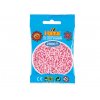 Hama 501-95 - zažehlovací korálky Mini - pastelově růžové, 2 000 ks