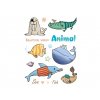 Creatoys 34307 - sada gelových razítek motiv Vodní svět