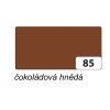 Folia 6122/85 barevná čtvrtka - 220 g/m2, 50x70 cm, 1 list, čokoládově hnědý
