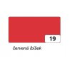 Folia 6719 barevný papír - 130 g/m2, 50x70 cm, 1 list, červený ibišek