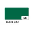 Folia 6758 barevný papír - 130 g/m2, 50x70 cm, 1 list, zelený jedlový