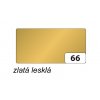 Folia 6766 barevný papír - 130 g/m2, 50x70 cm, 1 list, zlatý lesklý