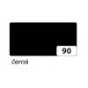 Folia 6790 barevný papír - 130 g/m2, 50x70 cm, 1 list, černý