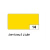 Folia 6114 barevný fotokarton - 300 g/m2, 50x70 cm, 1 list, banánový