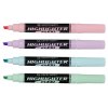 Centropen 8542 - Pastelové zvýrazňovače s flexi hrotem, 4 ks