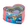 Folia 3309 - Dárkové krabičky srdce barevná - 12 ks
