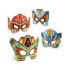 Djeco DJ07924 - DIY Masky superrobotů k dotvoření