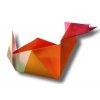 Folia Origami papír duhový 100 g/m2 - 10 x 10 cm