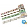 Folia 26431 - Washi tape - motiv ZLATÉ DONUTY