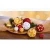 Folia 25029 - Papírové vánoční dekorativní koule - 460 dílů