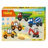 HAMA 3143 - Velká sada Stavební stroje - zažehlovací korálky MIDI 