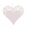 Anděl Přerov 4216 - Dřevěné srdce 12 cm