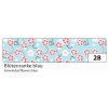 Folia 26028 -  Washi Tape - dekorační lepicí páska - 10 m x 15 mm - květiny