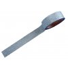 Folia 28001 - Washi Tape - dekorační lepící glitrová páska se třpytkami - STŘÍBRNÁ