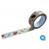 Folia 26119 - Washi Tape - dekorační lepicí páska hotfoil - podzim